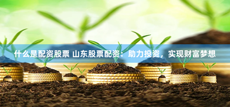 什么是配资股票 山东股票配资：助力投资，实现财富梦想